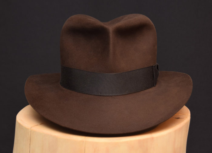 RaidesFedora hat shorter crown dark sable 1 biber beaver 3