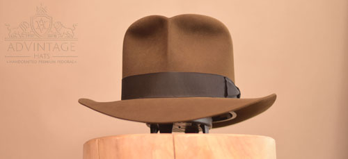 Raider Fedora Hat in Bright-Sable